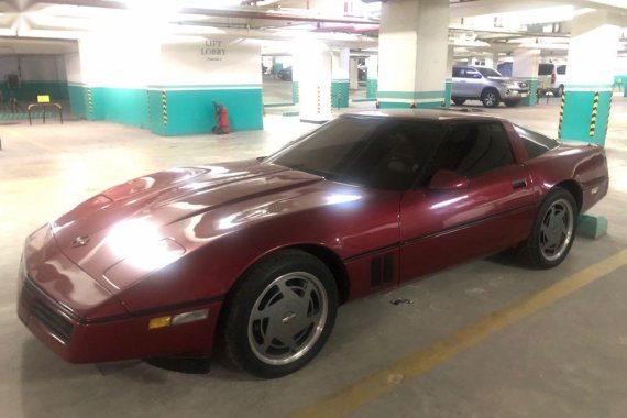 Selling Red Chevrolet Corvette 1989 in Pasay