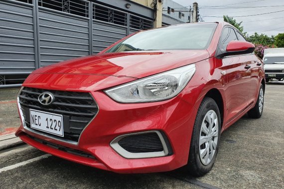 Lockdown Sale! 2020 Hyundai Accent 1.4 GL Gas Automatic  Red 1T Kms Only NEC1229