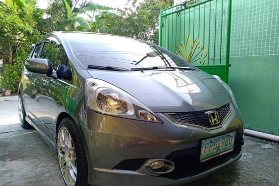 Silver Honda Jazz 2010 for sale in Batangas