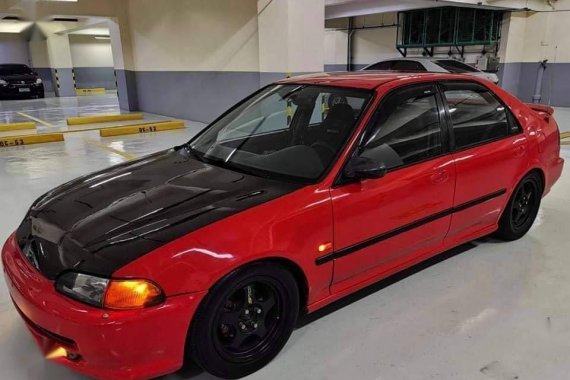 Selling Red Honda Civic 1993 in Manila