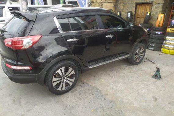 Black Kia Sportage 2012 for sale in Angeles