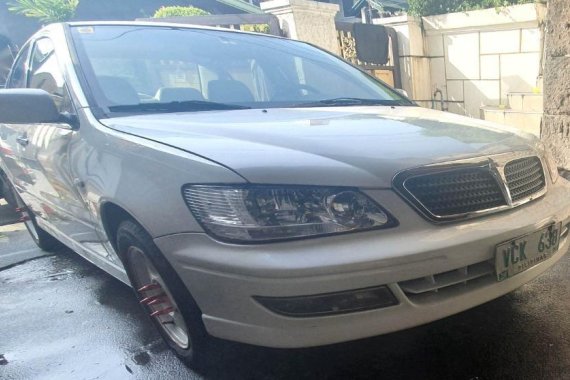 Pearlwhite Mitsubishi Lancer 2003 for sale in Paranaque