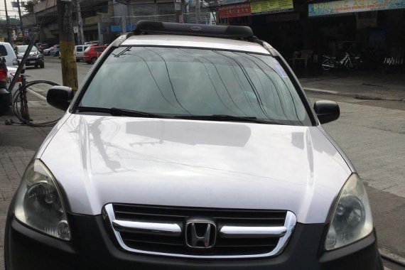 Selling Silver Honda CR-V 2003 in Quezon