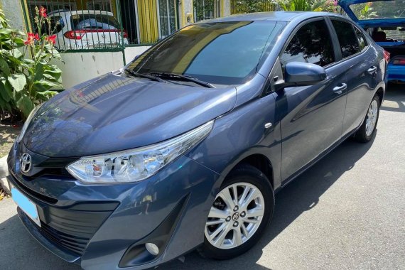 2019 Toyota Vios E. A/T Grayish Blue