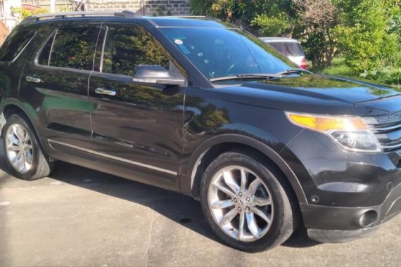 Black Ford Explorer 2013 for sale in San Pedro