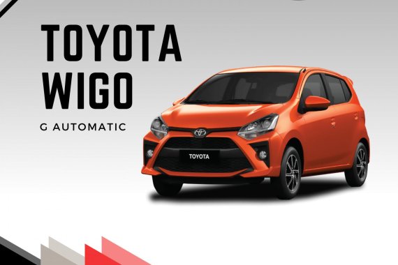 BRAND NEW TOYOTA WIGO 0% INTEREST + BIG DISCOUNT PROMOS! - 30% DP @ PHP 2,677 M.A ONLY FOR 5 YEARS!