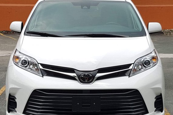 Brand new 2020 Toyota Sienna LE