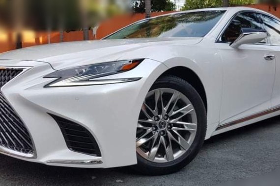 Brand new 2019 Lexus LS500