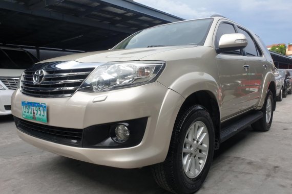 Toyota Fortuner 2013 G Gas Automatic