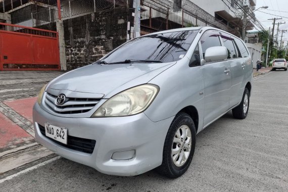 Reserved! Lockdown Sale! 2009 Toyota Innova 2.0 E Gas Automatic Silver 200T Kms NAO642