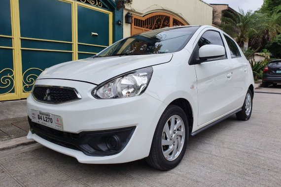 Lockdown Sale! 2018 Mitsubishi Mirage Hatchback 1.2 GLX Manual White 10T Kms Only  B4L270
