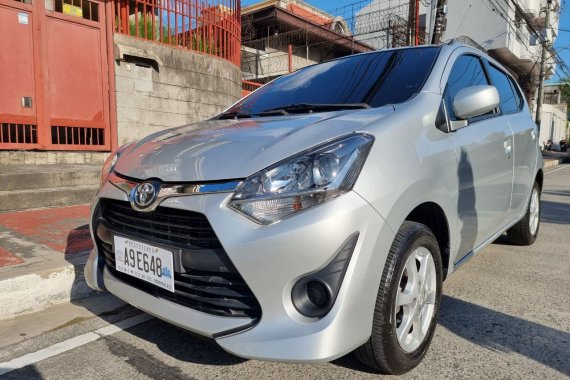 Lockdown Sale! 2019 Toyota Wigo 1.0 E Manual Silver 15T Kms Only A9E648