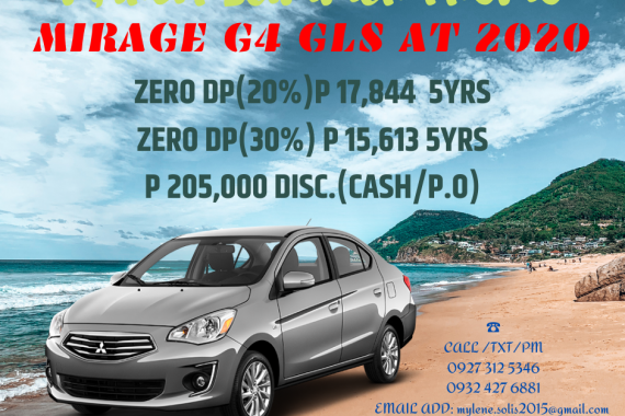  Mitsubishi Mirage G4 GLS 2020