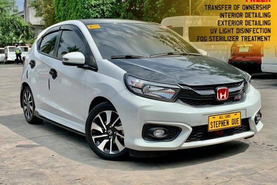 2019 Honda Brio RS A/T Gas