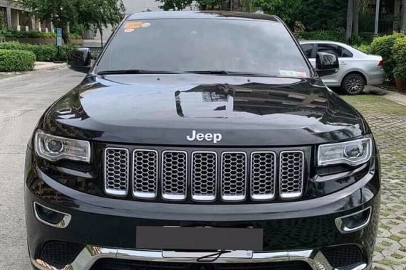 2016 model Jeep Grand Cherokee Summit 3.6L V6 