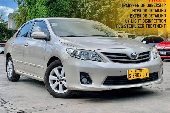 2012 Toyota Corolla Altis 1.6 G A/T Gas