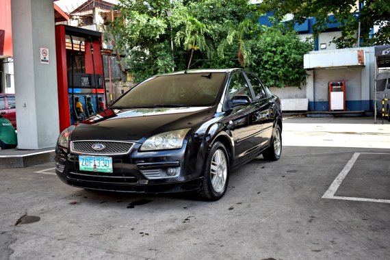 2006 FORD FOCUS SEDAN AUTOMATIC BLACK 