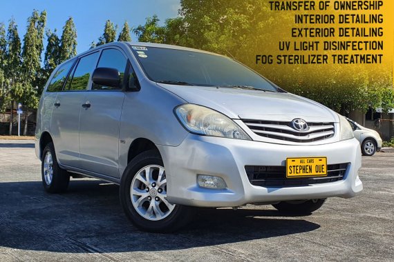 2011 Toyota Innova 2.0 E A/T Gas