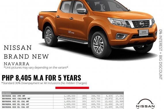 NISSAN NAVARRA 4X2 STD MT