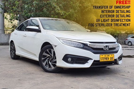 2018 Honda Civic 1.8E A/T Gas