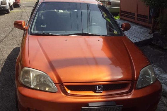 RARE 1999 Honda Civic SIR Passion Orange ALL STOCK