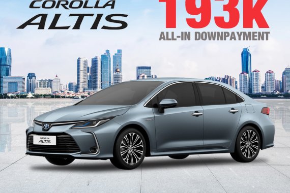 Our New Hybrid Era Begins – Corolla Altis 1.6G CVT