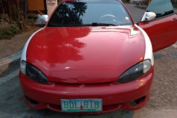 Selling Red Hyundai Coupe Tiburon 1996 in Quezon