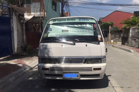  Nissan Urvan UV Express Manual 2014