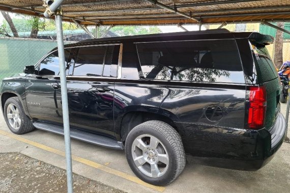 Selling Black Chevrolet Suburban 2017 in Quezon