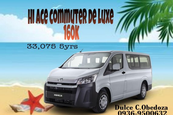 Get Your Brand New 2021 Toyota Hiace  Commuter Deluxe 