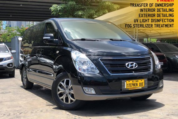 Selling Black 2017 Hyundai Grand Starex Minivan affordable price