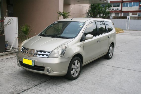 Silver Nissan Grand Livina 2010 for sale in Manila