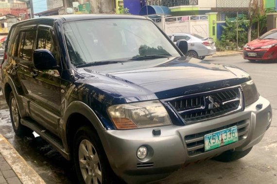 Blue Mitsubishi Pajero 2005 for sale in Alimodian