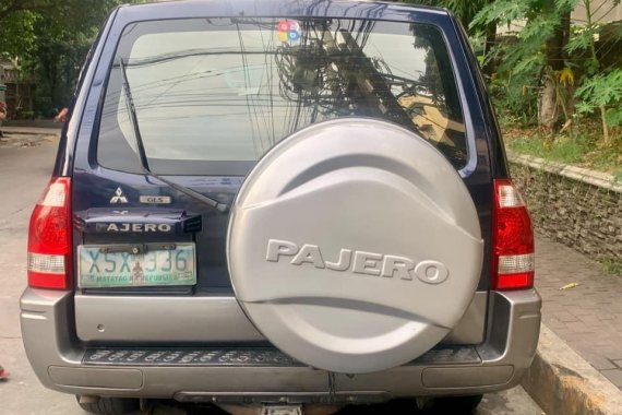 Blue Mitsubishi Pajero 2005 for sale in Alimodian