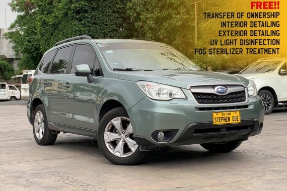 Pre-owned Green 2015 Subaru Forester  2.0i-L for sale
