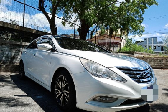 White 2011 Hyundai Sonata Sedan second hand for sale