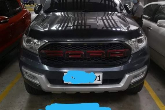 Selling Grayblack Ford Everest 2016 in Pasay