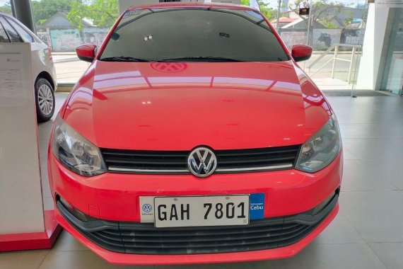 Red Volkswagen Polo 2015 for sale in Taguig