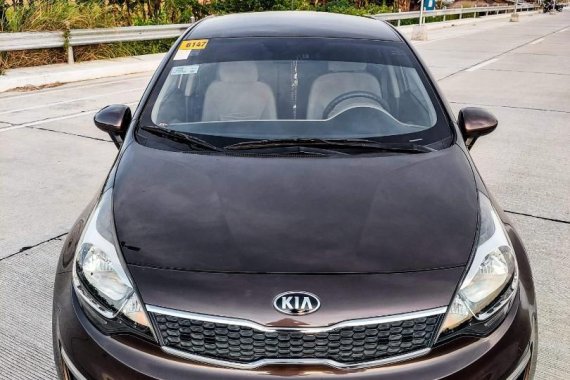 Selling Black Kia Rio 2015 in Imus