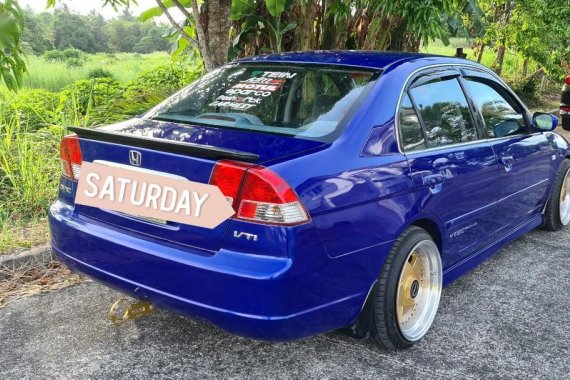 Blue Honda Civic 2004 for sale in Mendez