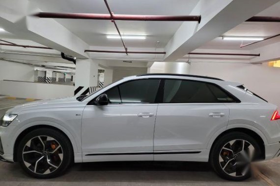 White Audi Q8 2019 for sale in Taguig