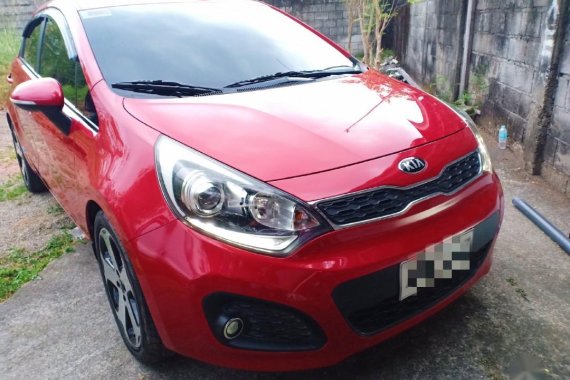 Sell Red 2015 Kia Rio in Angeles 