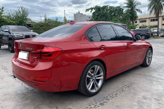 Red BMW 320D 2017 for sale in Pasay