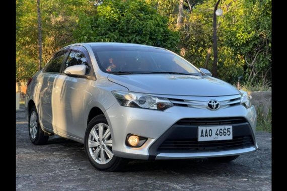 Silver Toyota Vios 2014 for sale in Angeles