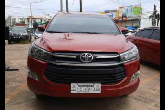 Selling RedToyota Innova 2020 in Caloocan