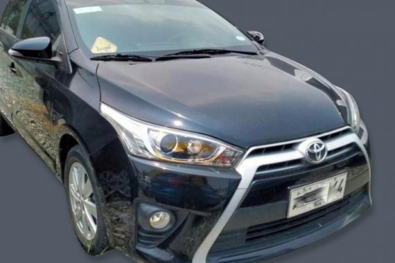 Rush Sale! Black 2014 Toyota Yaris Hatchback second hand for sale