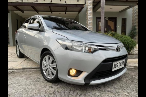 Silver Toyota Vios 2015 Sedan 