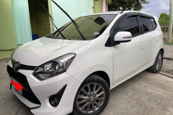 White Toyota Wigo 2017 for sale in Laoag
