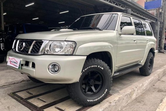 Pearl White Nissan Patrol 2007