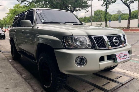 Pearl White Nissan Patrol 2007